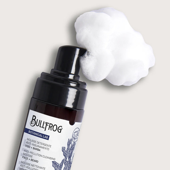 Anti-pollution cleansing mousse