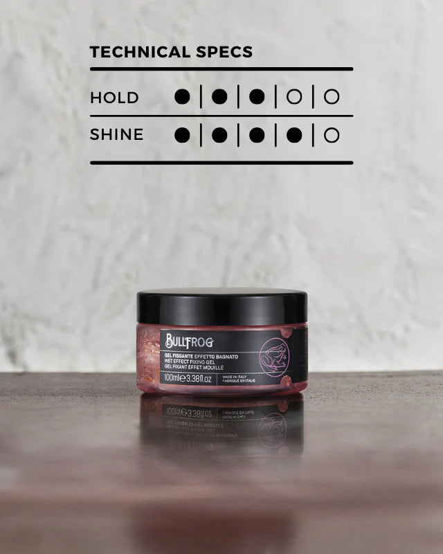 Gel fixateur à effet mouillé