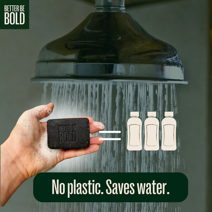 Solid shower gel 110g with organic coconut oil