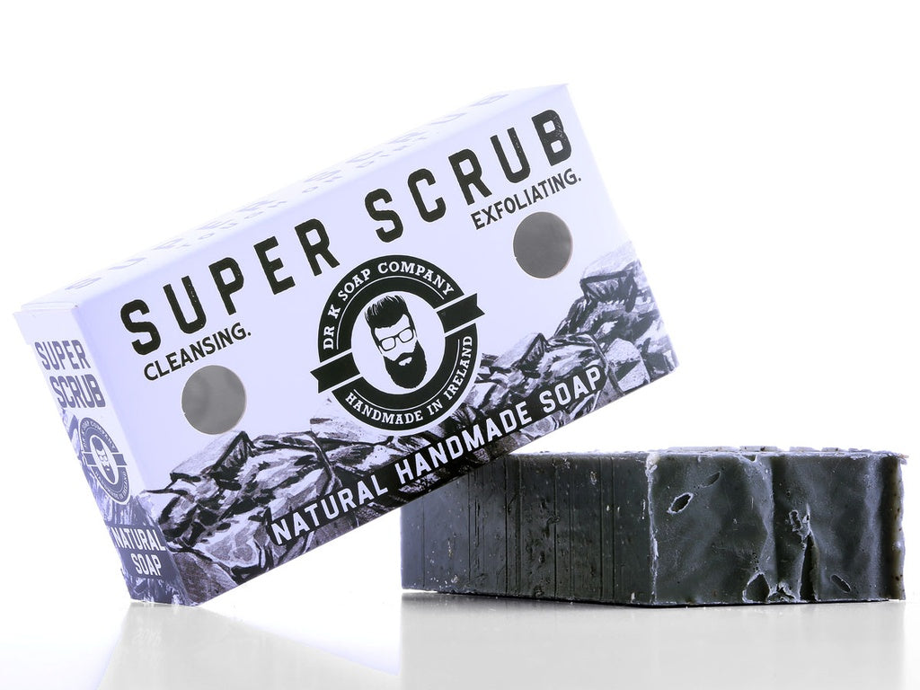 "Super Scrub" soap bar