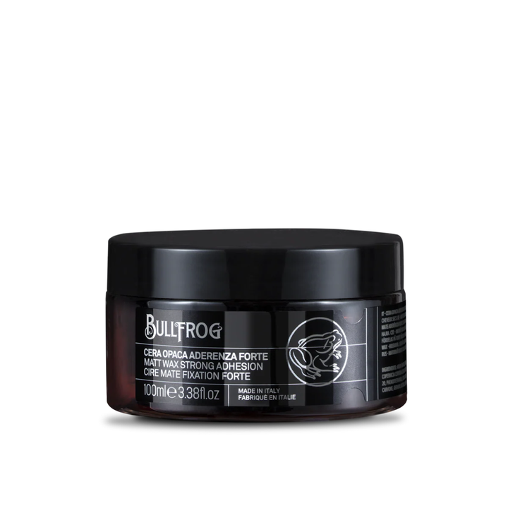 Matte wax with strong adhesion